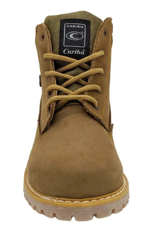 Boots Women Caribu E-616J Nobuck Pistache