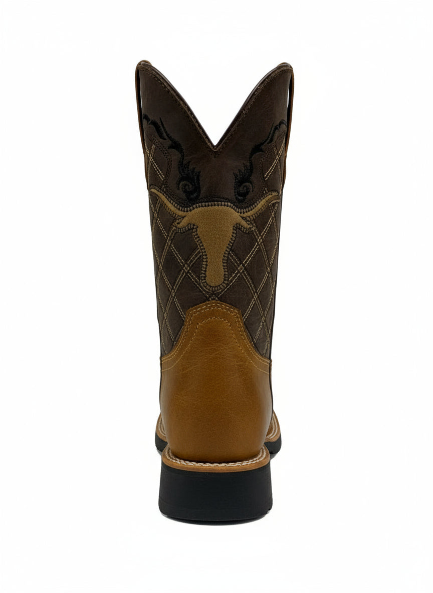 Men's Work Boots E-6215 Alazan Arena Square Steel Bullying Oklahoma