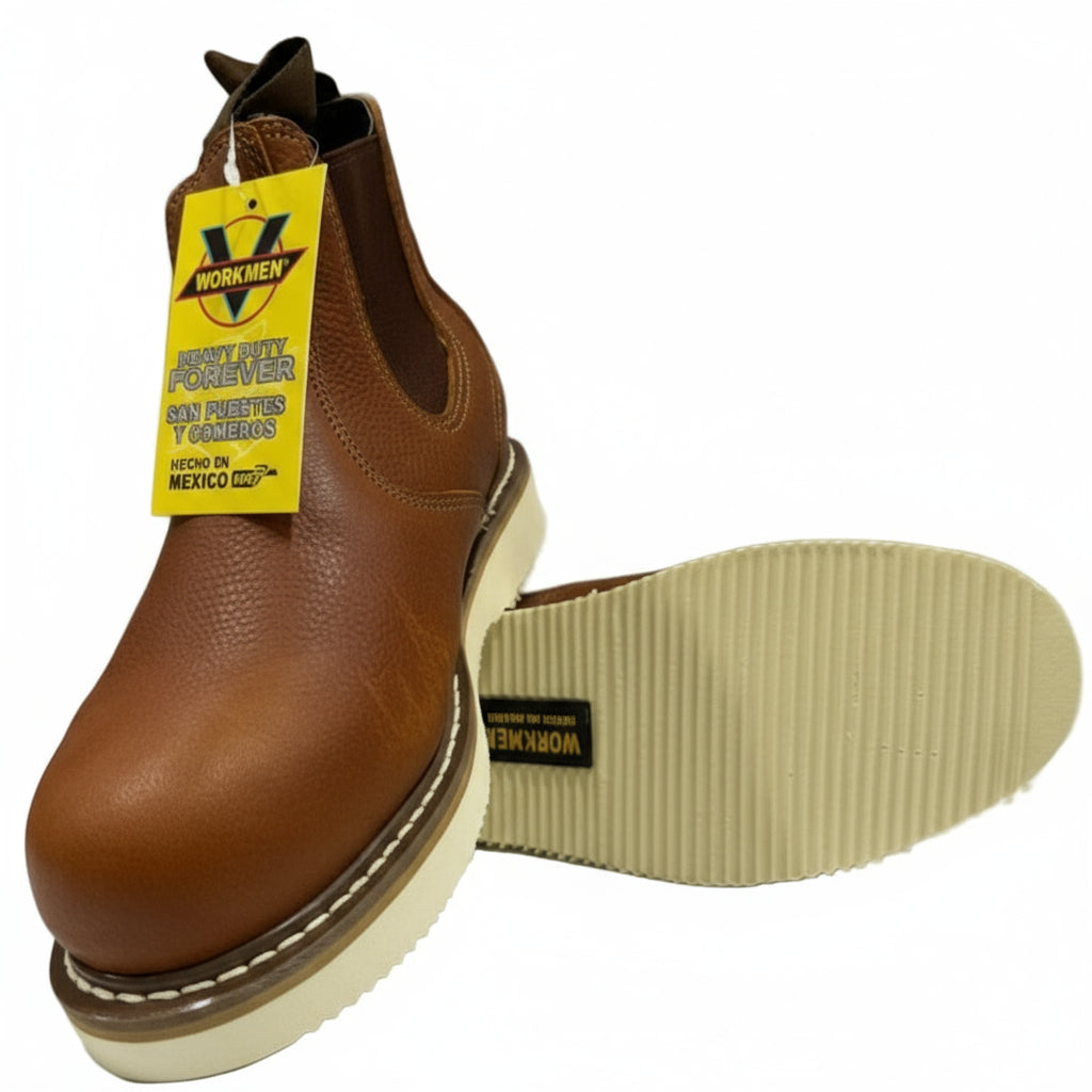 Men's Work Boots E-1000 Shedron Flother Round Toe