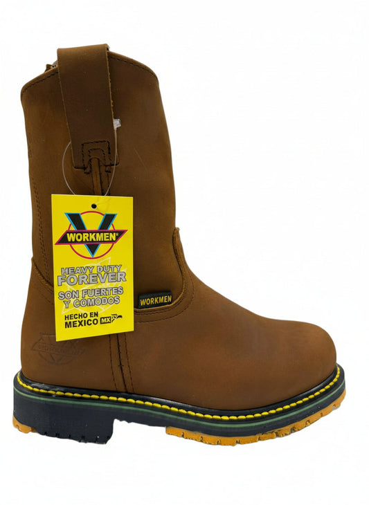 Men's Work Boots E-920 Roble Crazy Round Toe sole Tractor Heavy Duty