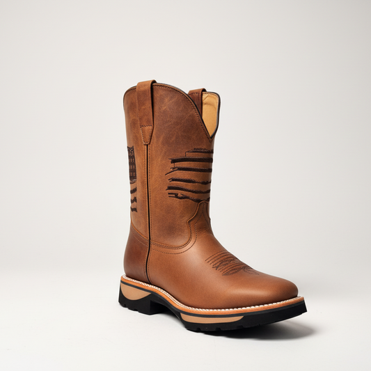 Bota con fondo de estudio