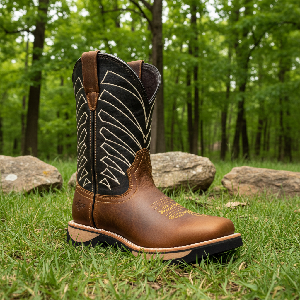 Men's Work Boots 6456- KA-Honey Bullying