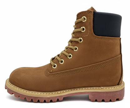 Men's Work Boots Caribu E-784 Nbk Cajeta Round Toe