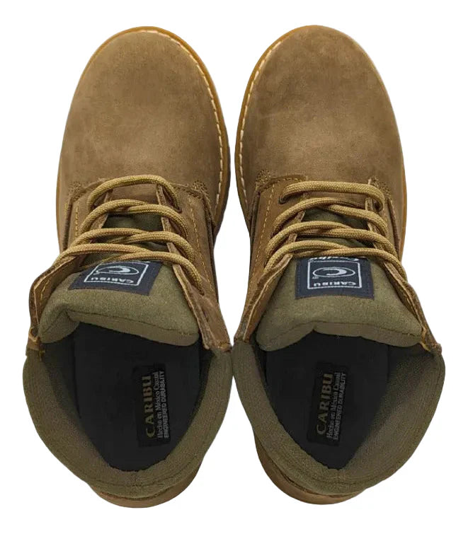 Boots Women  Caribu E-616J Nobuck Pistache