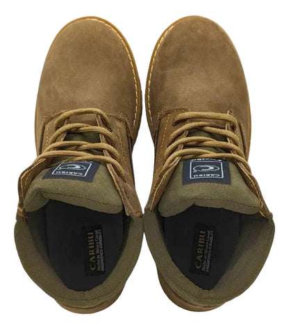 Boots Women  Caribu E-616J Nobuck Pistache