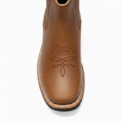Men's Work Boots 6207-Crazy Tang Bullying