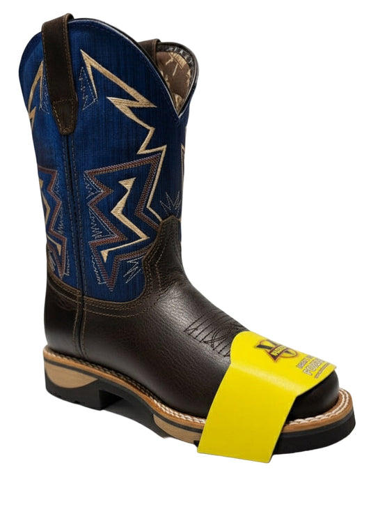 Men's Work Boots E-6456 KA Pull Hidro Cafe Square Steel Toe Kansas (SIN) NGO-OCR