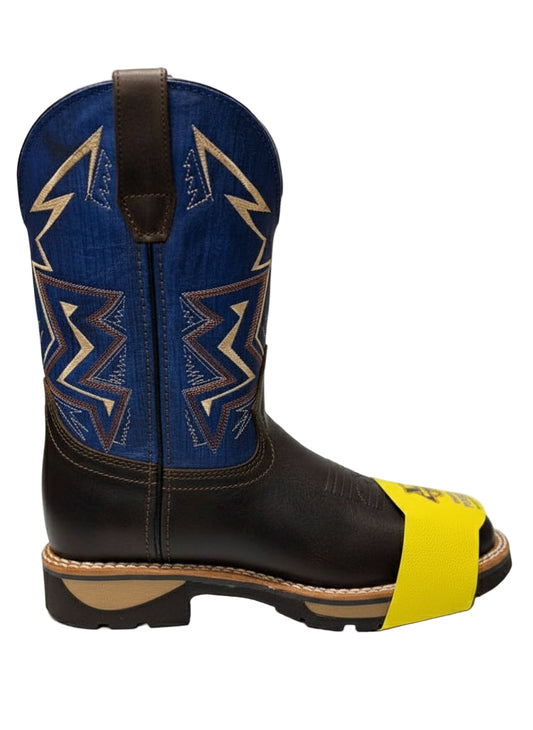 Men's Work Boots E-6456 KA Pull Hidro Cafe Square Steel Toe Kansas (SIN) NGO-OCR