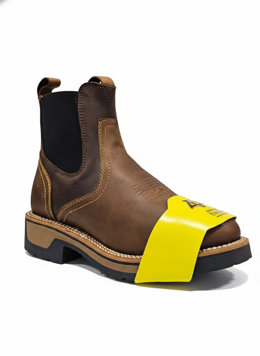 Men's Work Boots E-6855 CZY-CZY Tang Square Stell Bullying Toe Oklahoma