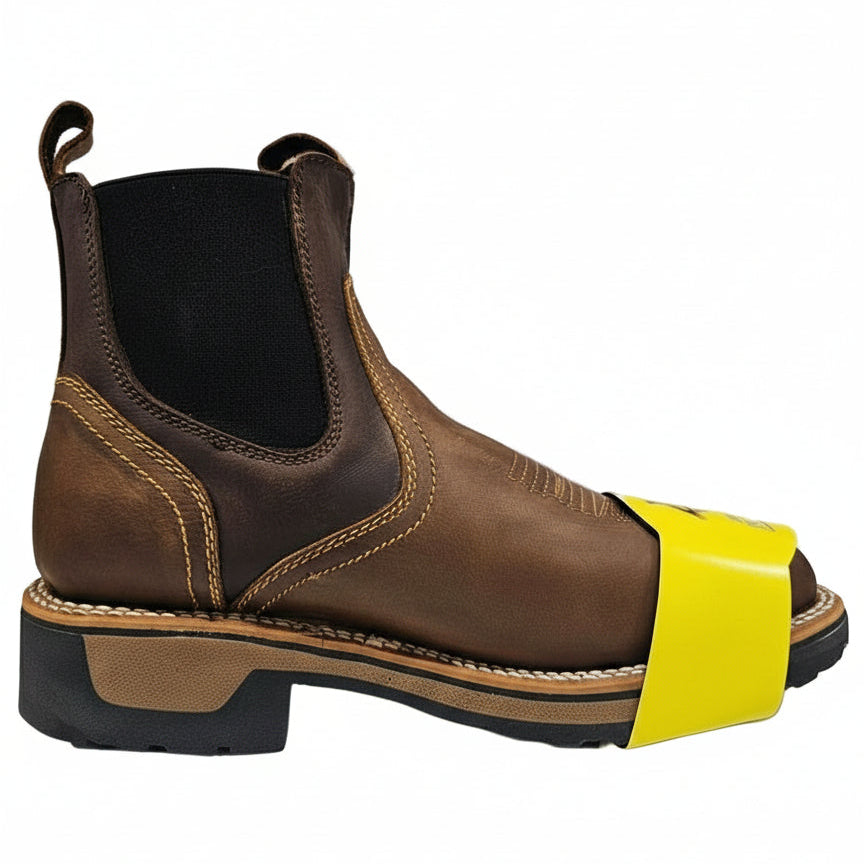 Men's Work Boots E-6855 CZY-CZY Tang Square Stell Bullying Toe Oklahoma