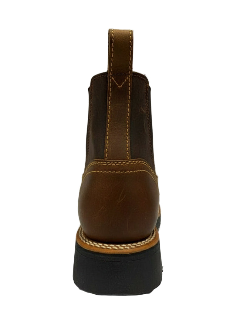 Men's Work Boots E-6855 CZY-CZY Tang Square Stell Bullying Toe Oklahoma