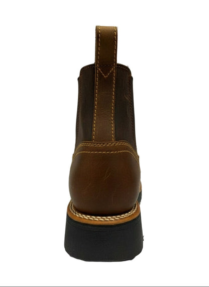 Men's Work Boots E-6855 CZY-CZY Tang Square Stell Bullying Toe Oklahoma