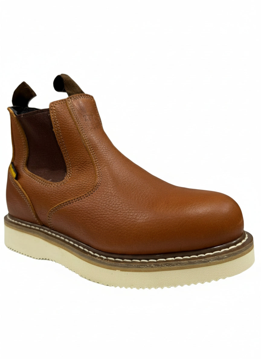 Men's Work Boots E-1000 Shedron Flother Round Toe