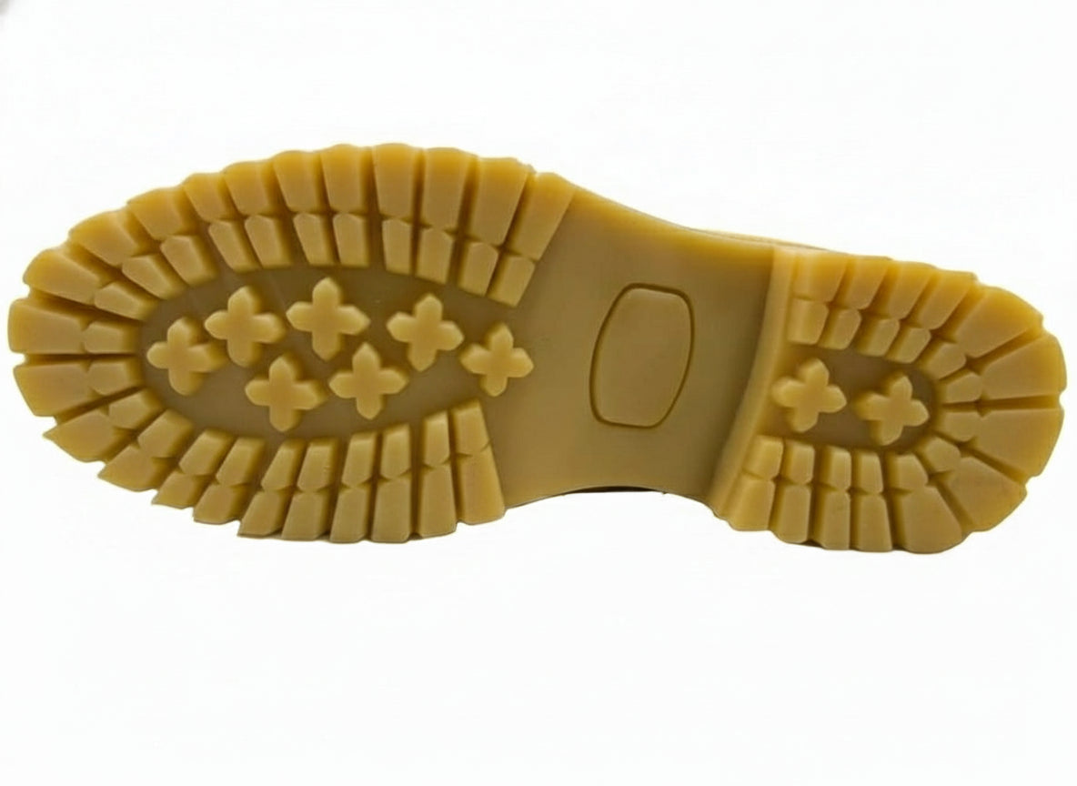 Men's Work Boots E-718 Leather Work Boots Color Shedron Western Cowboy Pull On Boots