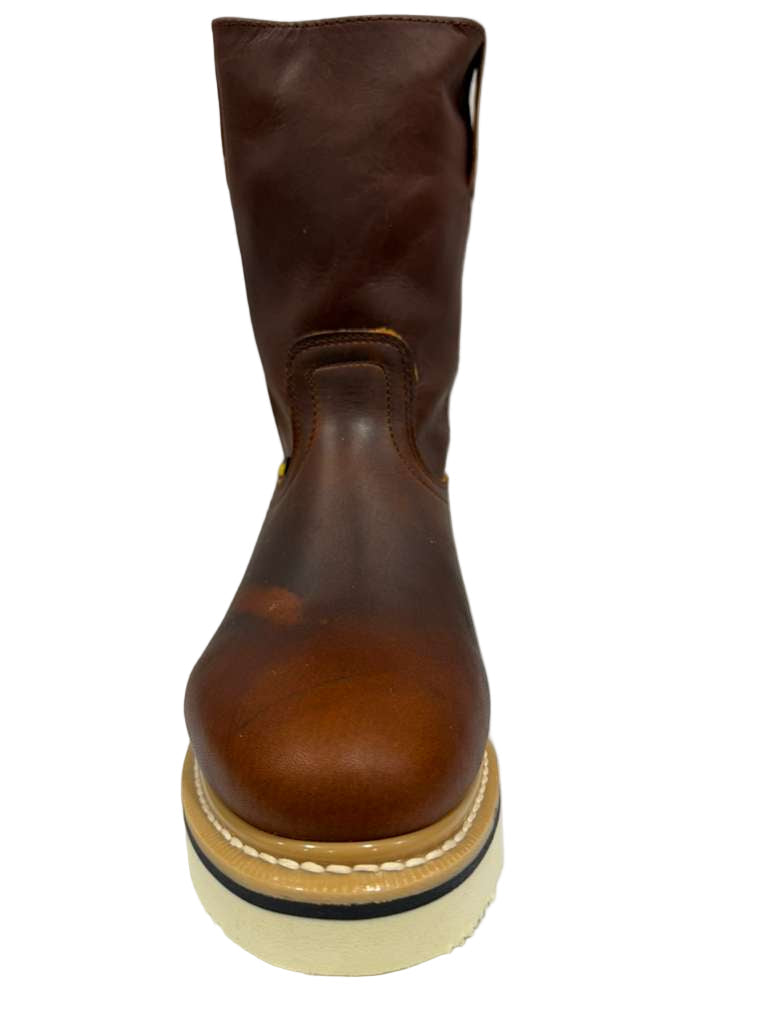 Men's Work Boots E E-715 Shedron Round Toe Work Boots With Striped Sole