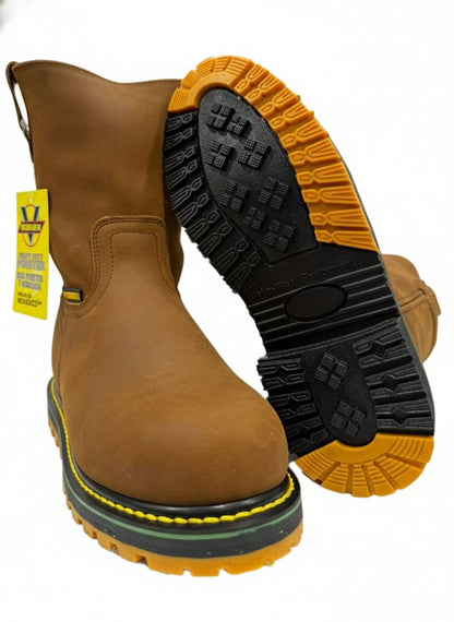 Men's Work Boots E-920 Roble Crazy Round Toe sole Tractor  Heavy Duty