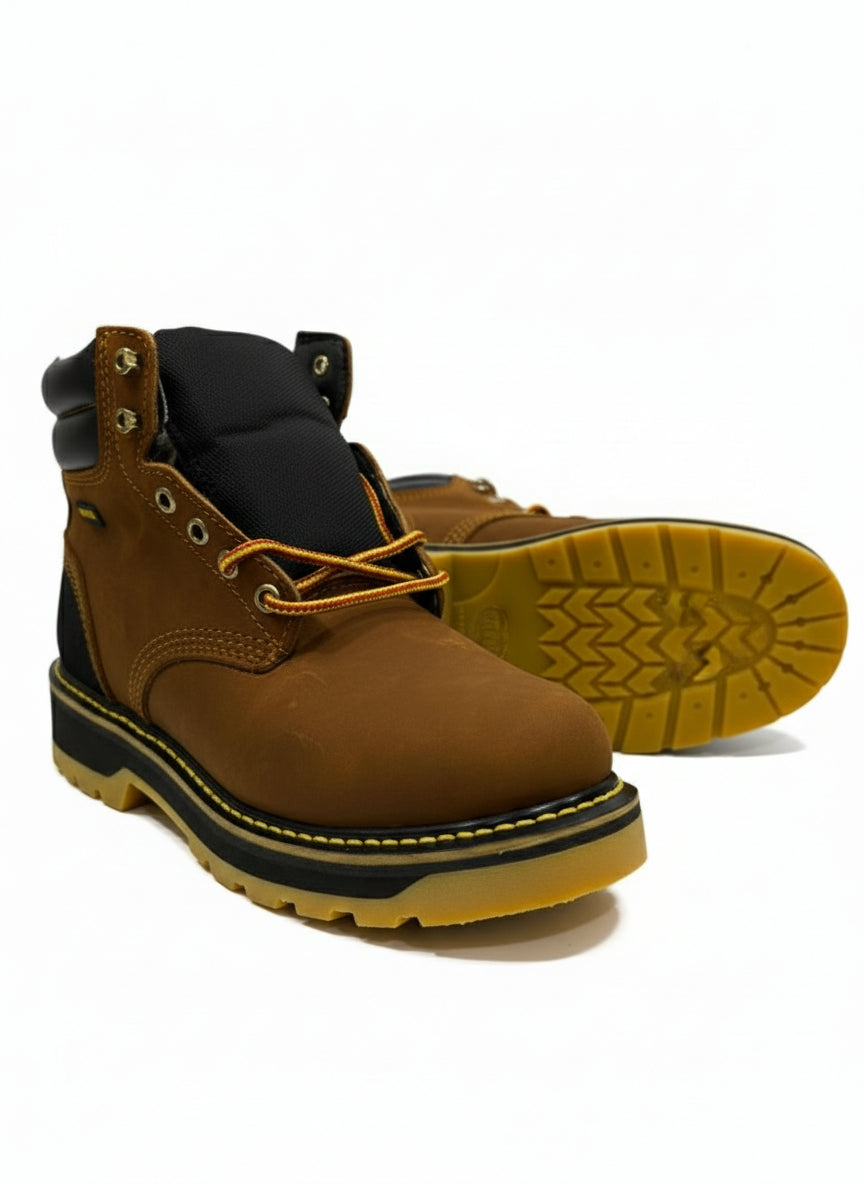 Men's Work Boots E-905 Roble Crazy Round Toe sole Raga Heavy Duty