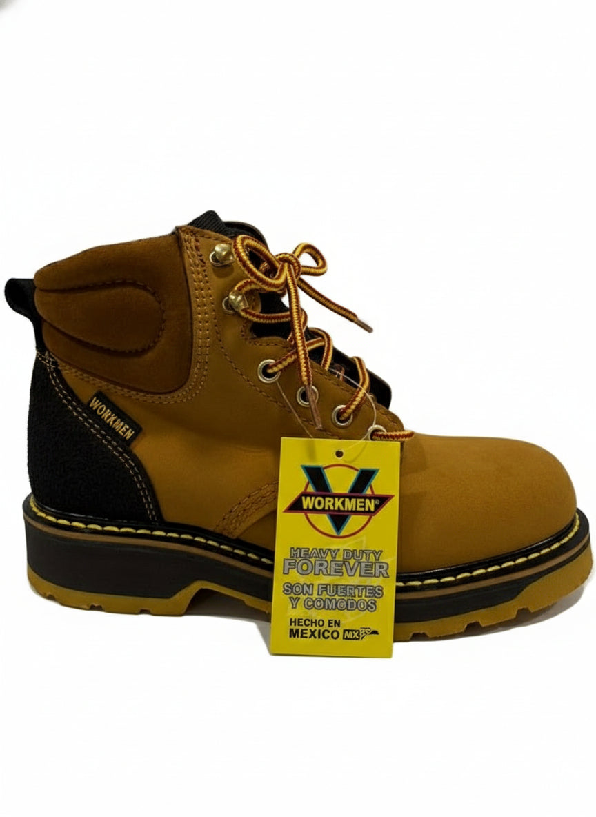 Men's Work Boots E-905 Mango Crazy Round Toe sole Raga Heavy Duty