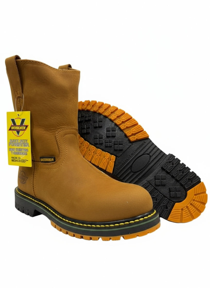 Men's Work Boots E-920 Mango Crazy Round Toe sole Tractor Heavy Duty
