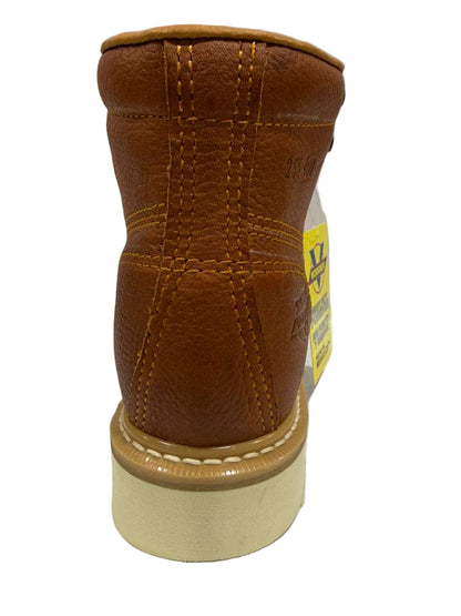 Men's Work Boots E-400 Shedron Flother Round Toe Striped Sole