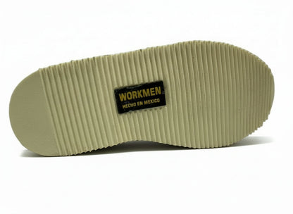 Men's Work Boots E-400 Nbk Miel Round Toe Striped Sole