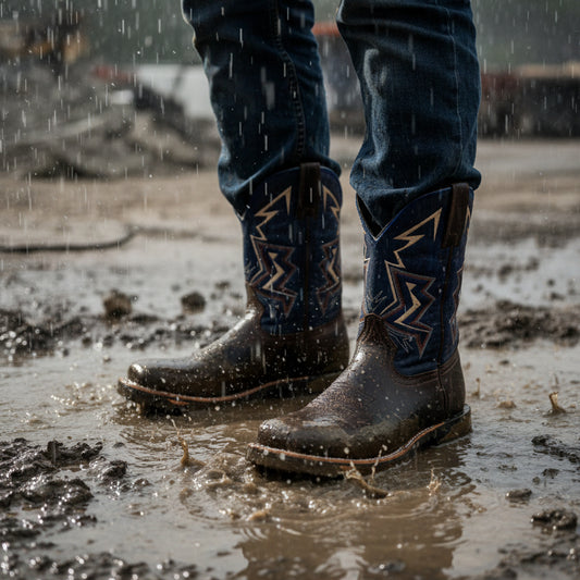Men's Work Boots E-6456 KA Pull Hidro Cafe Square Steel Toe Kansas (SIN) NGO-OCR