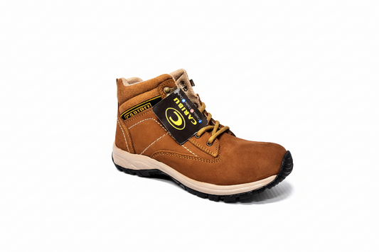 Women Work Boots Caribu:836D-Nbk Cajeta