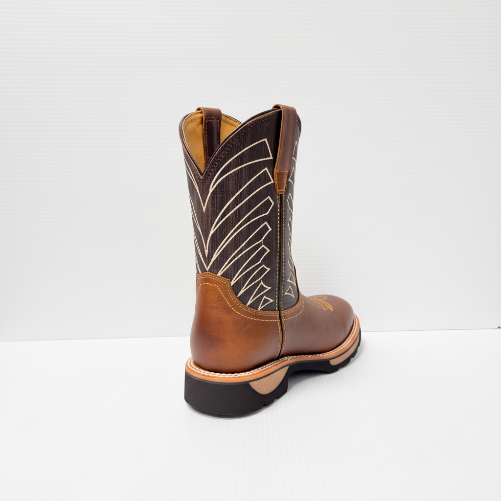 Men's Work Boots 6456- KA-Honey Bullying