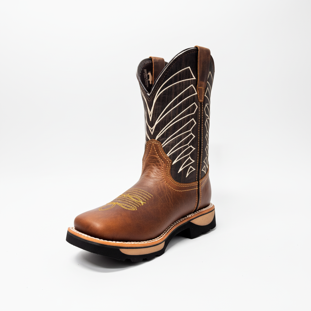 Men's Work Boots 6456- KA-Honey Bullying