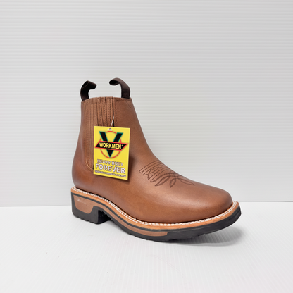 Men's Work Boots 6207-Crazy Tang Bullying