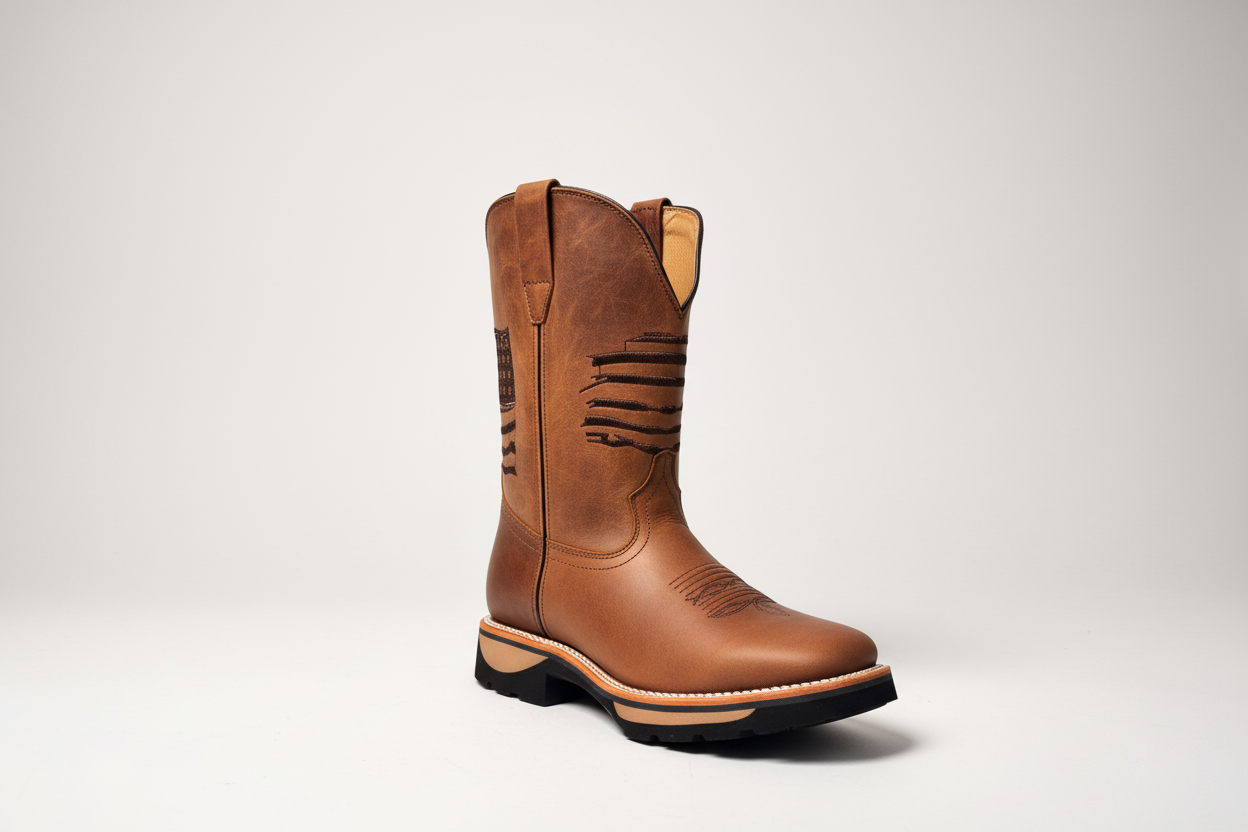 Bota con fondo de estudio