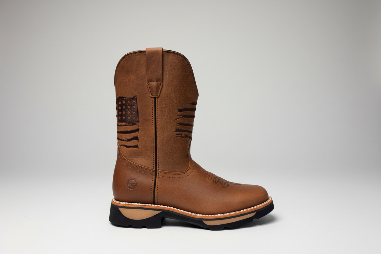 Bota con fondo de estudio