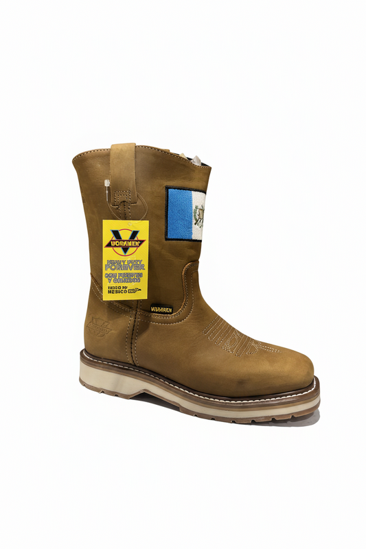 Bota Workmen con fondo blanco