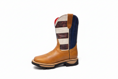 Men's Work Boots 6466- Crazy Honey Bullying