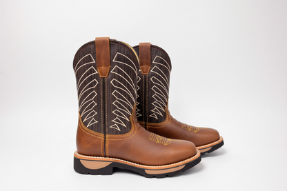 Men's Work Boots 6456- KA-Honey Bullying