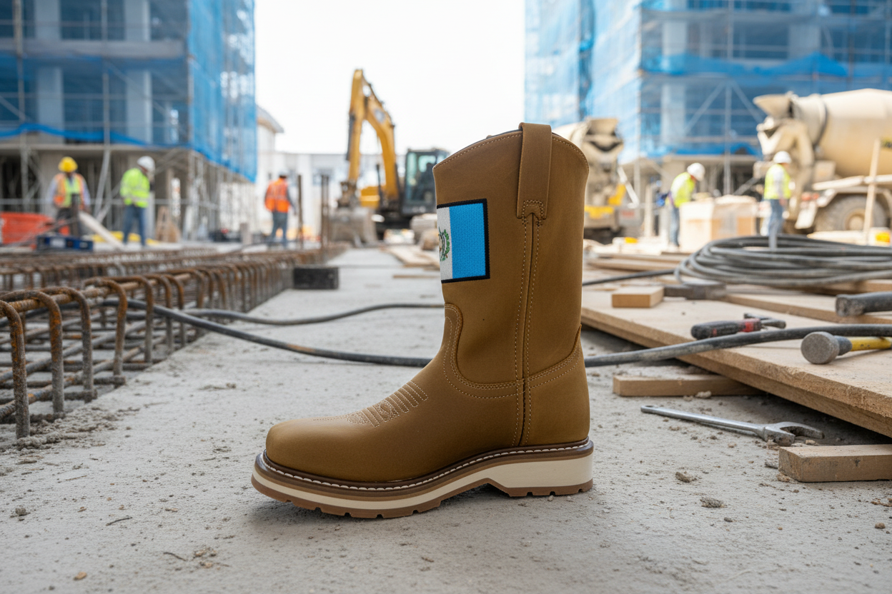 Botas Workmen en zona de trabajo