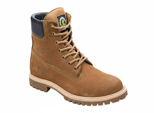 Men's Work Boots Caribu E-784 Nbk Cajeta Round Toe